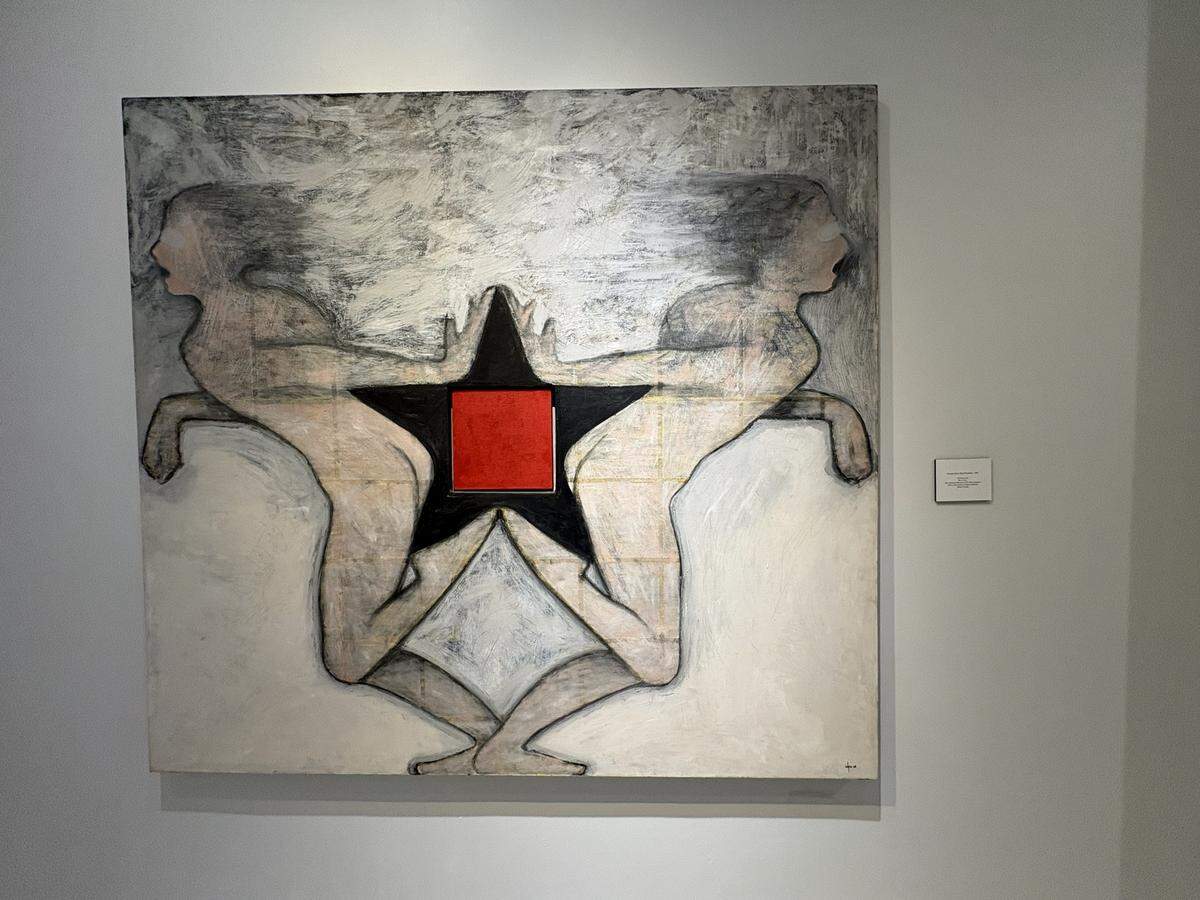 “Escape from Red Paradise”, 1985. En el Museo americano de la diáspora cubana.