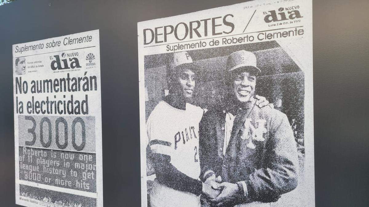 La exposición itinerante de Roberto Clemente titulada “3,000” ya tiene en el loanDepot un hogar con motivo de la celebración de la Serie del Caribe 2024.