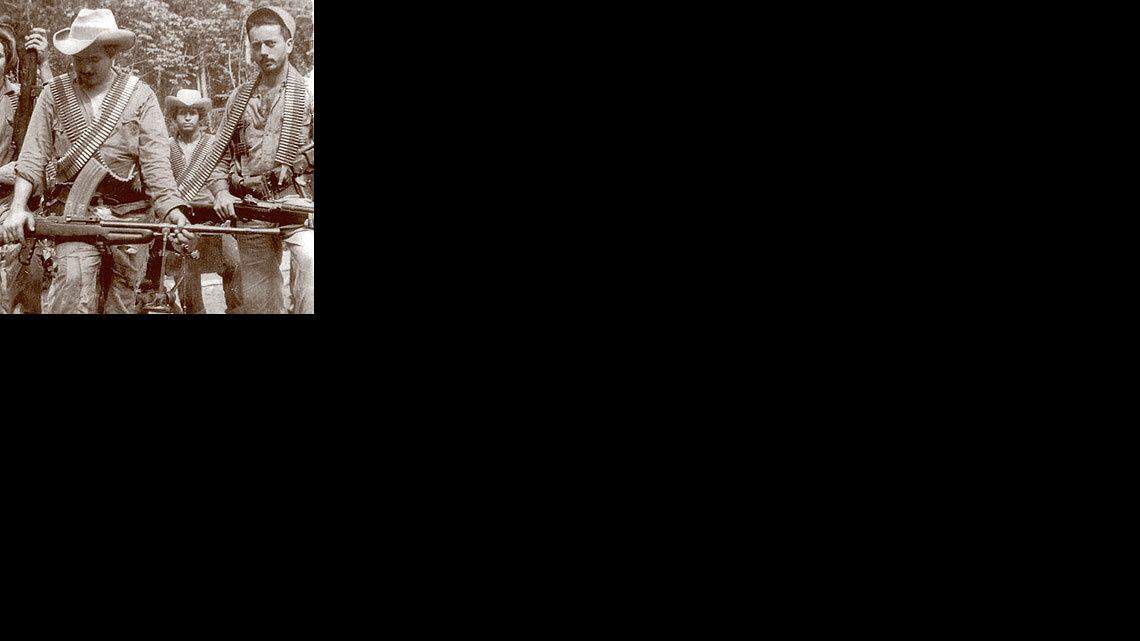 Guerrilleros anticastristas en las montañas del Escambray.