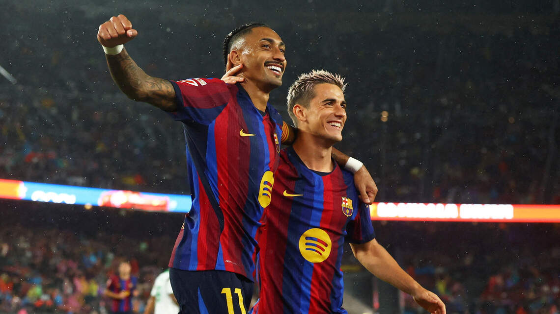 En modo apisonadora: Barcelona anota siete goles y se mantiene perfecto en la liga española