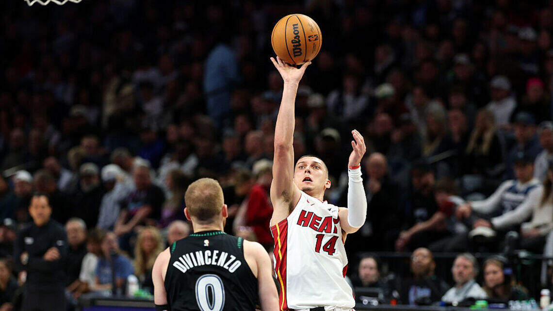 Herro regresa, pero al Heat no le alcanza y vuelve a caer contra los Timberwolves