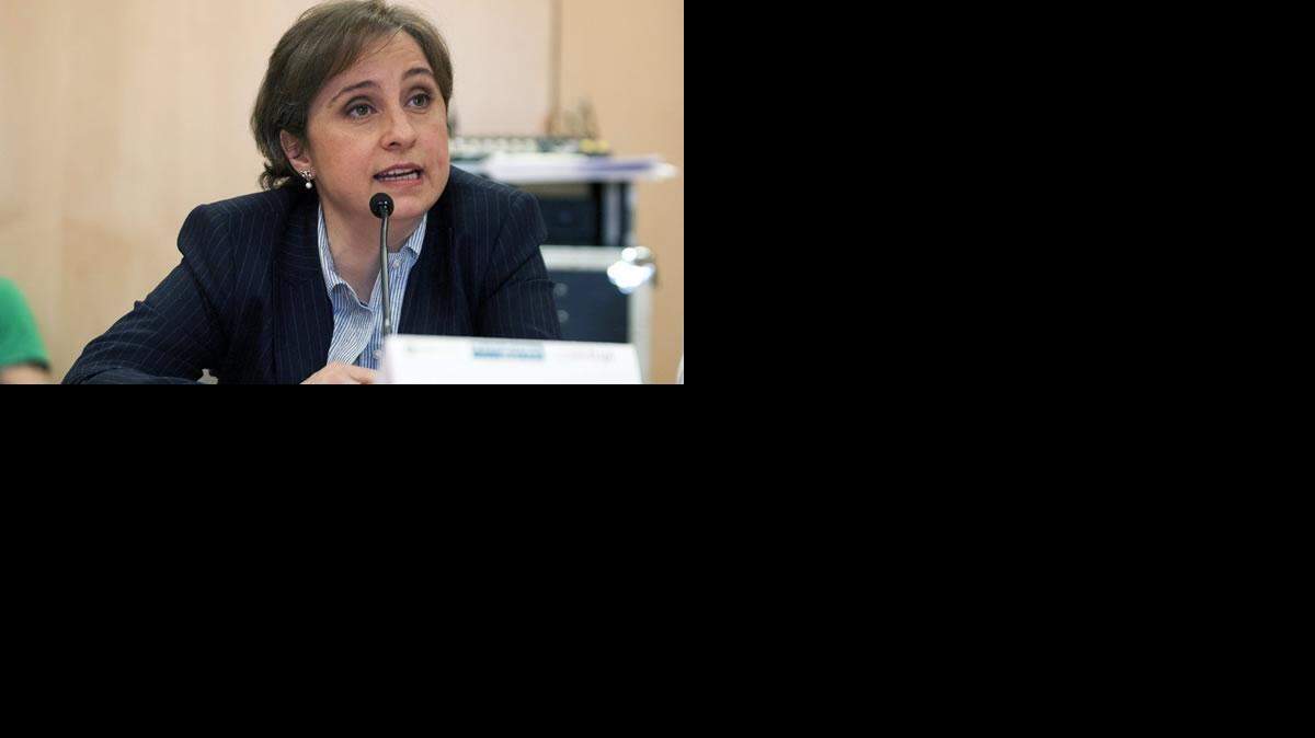 Carmen Aristegui. EFE-ARCHIVO