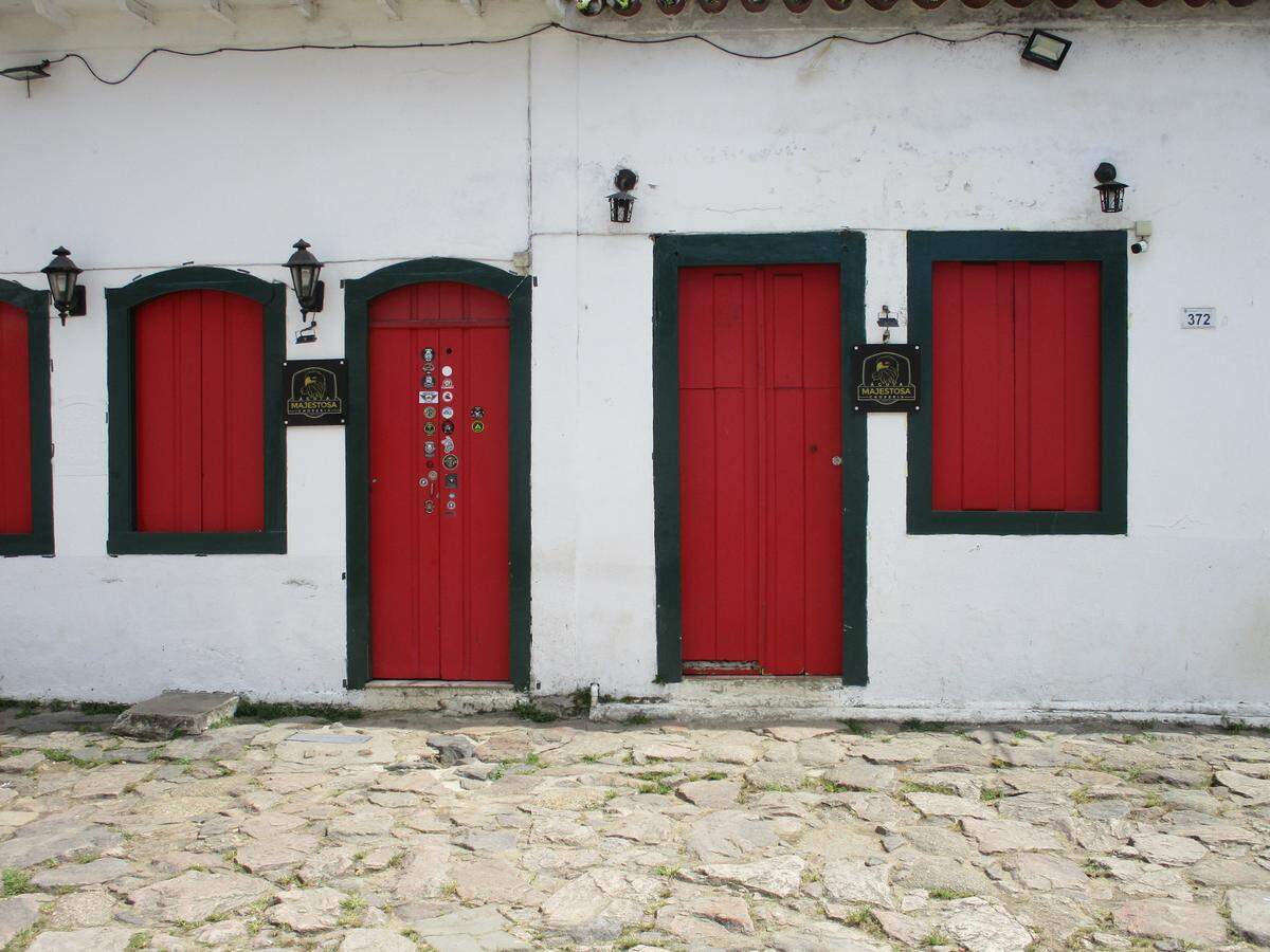 Una casa colonial de Paraty.