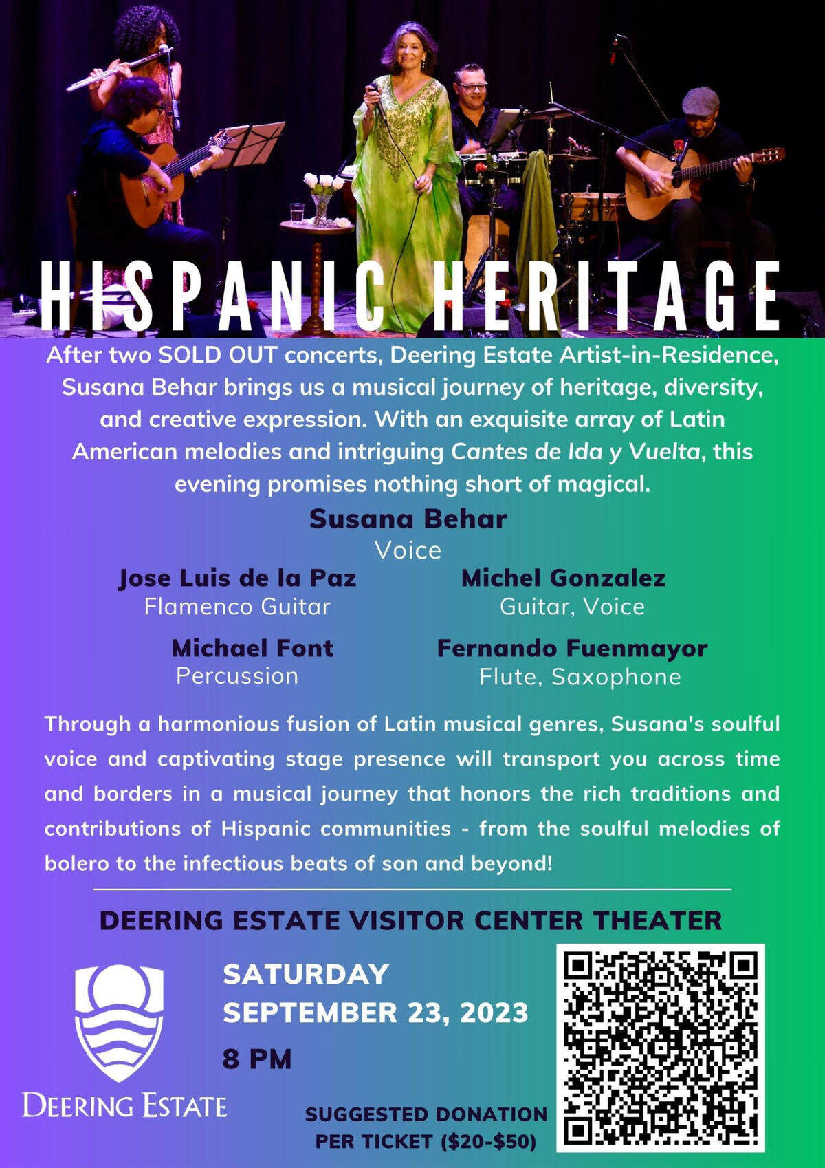 Disfrute de una celebración de la cultura y la herencia hispana.&nbsp;