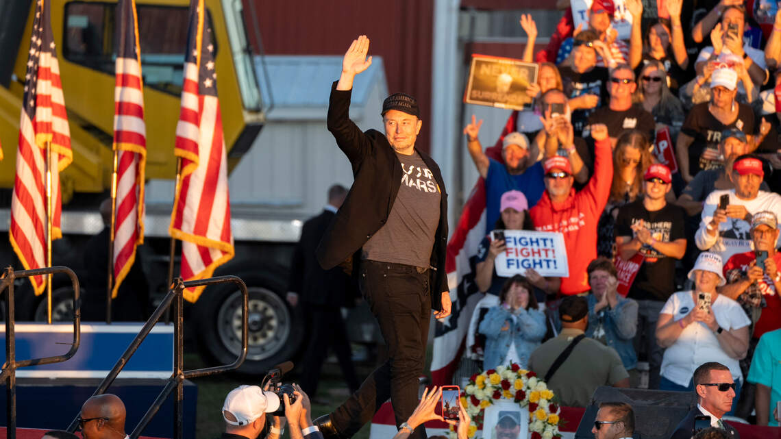 Elon Musk promete dar 1 millón de dólares al día a votantes registrados en estados clave