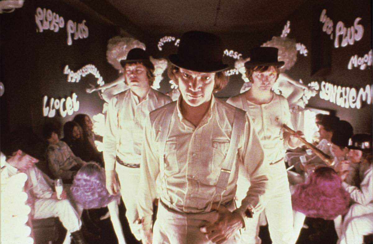 En el Coral Gables Art Cinema, ‘A Clockwork Orange’ (1971), del realizador Stanley Kubrick.