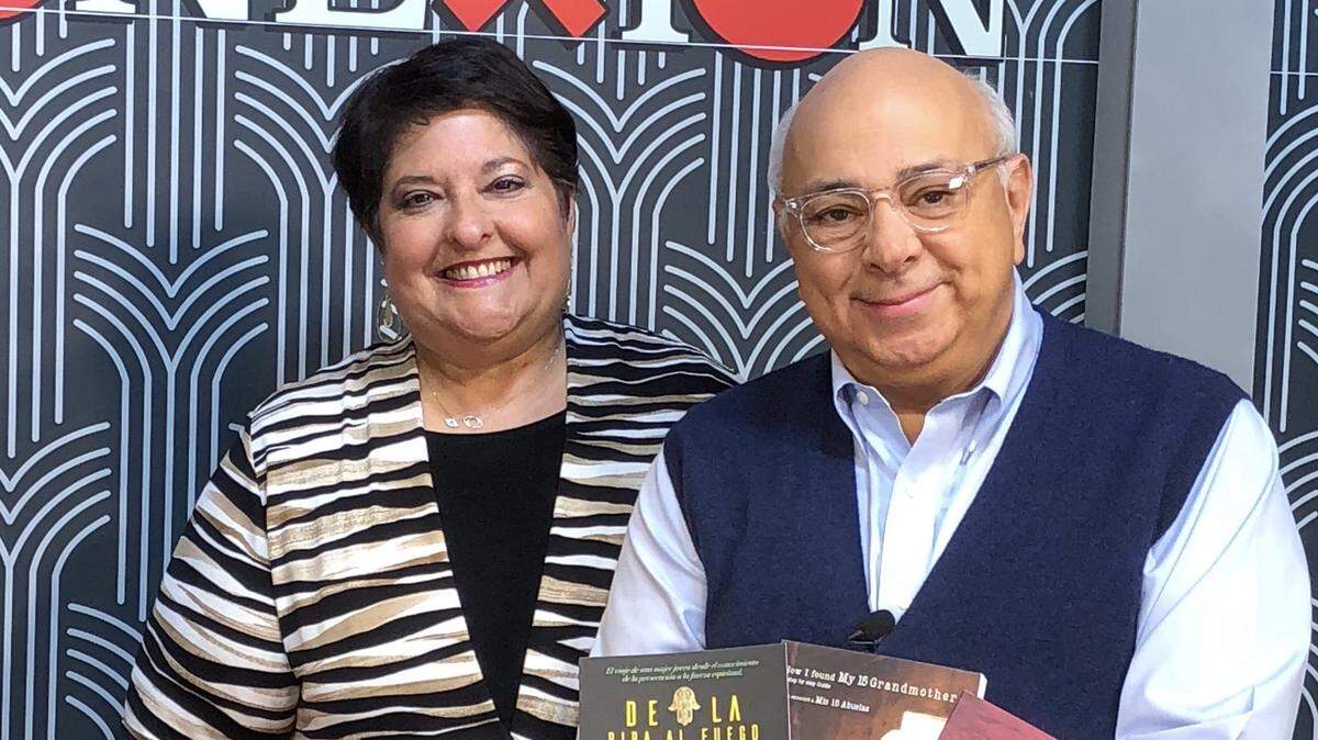 Genie Milgrom y César Miguel Rondón.