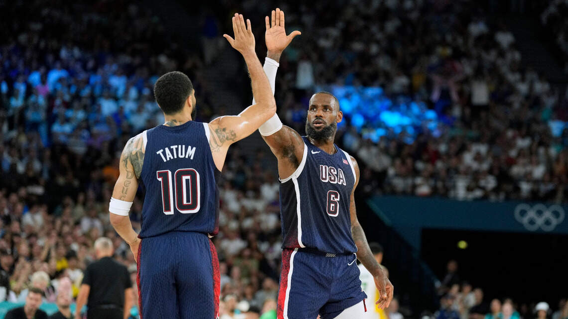 El Dream Team de Estados Unidos aplasta a Brasil y jugará con la Serbia de Jokic las semifinales en París
