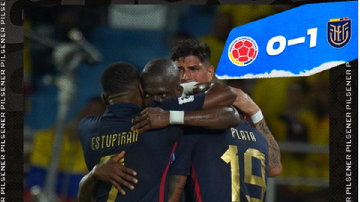 Ecuador venció este martes 1-0 a Colombia en Barranquilla, con un jugador menos durante buena parte del partido, y dio un salto kilométrico en la eliminatoria sudamericana al Mundial de 2026.
