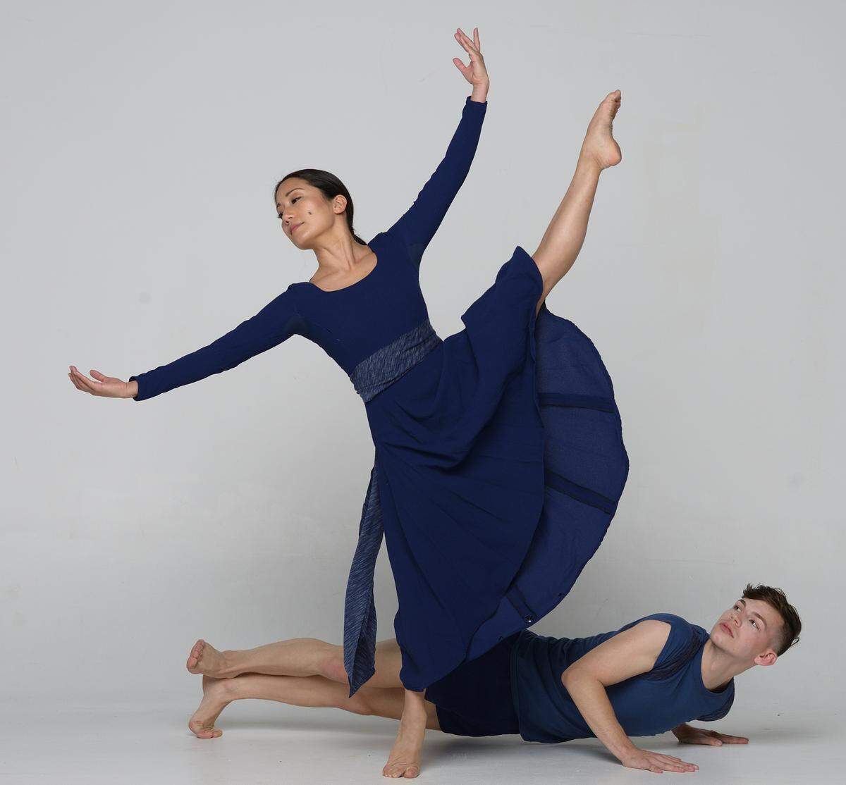 Allyn Ginns Ayers y David Harrris, de Dance NOW! Miami, en “Grace” de Hannah Baumgarten. 