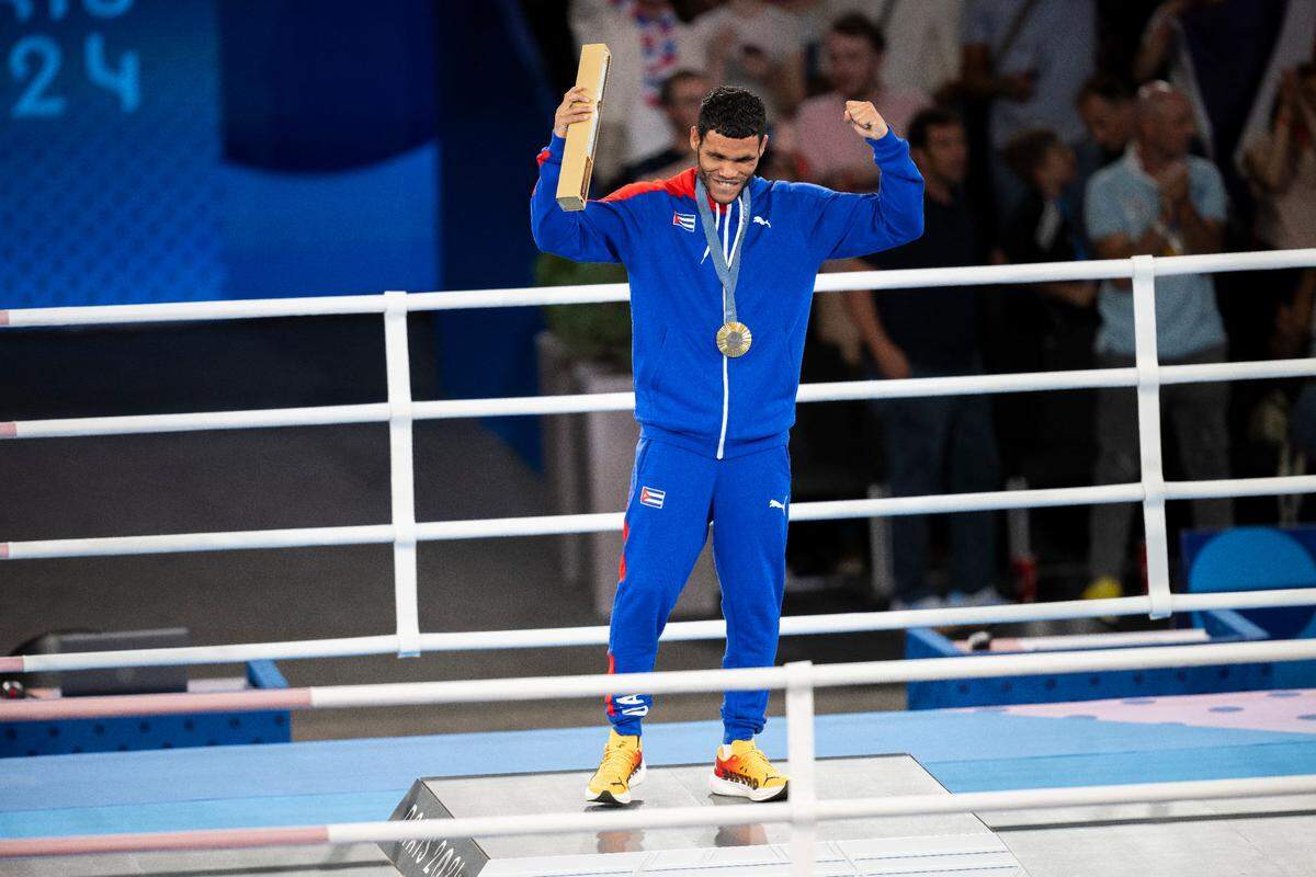 Erislandy Álvarez ganó la única medalla de oro del boxeo cubano en los Juegos Olímpicos de París.
