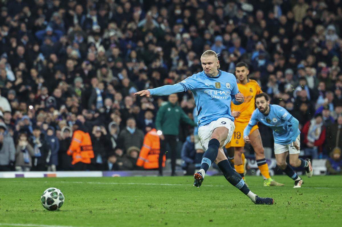 El delantero del Manchester City Erling Haaland.