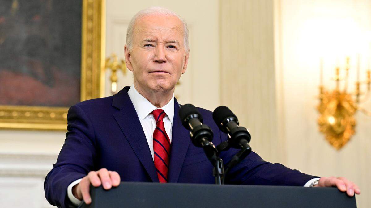 El presidente Joe Biden da un discurso tras firmar la ley de ayuda de $95,000 millones a Ucrania, Israel y Taiwan, en la Casa Blanca, el miércoles 24 de abril de 2024.