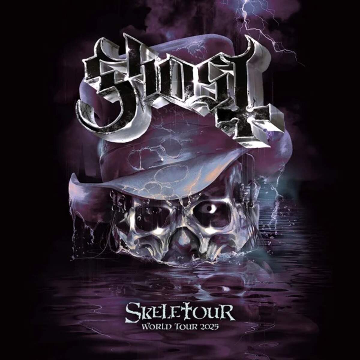 “Ghost” gira mundial de Skeletour 2025 en el Kaseya Center.