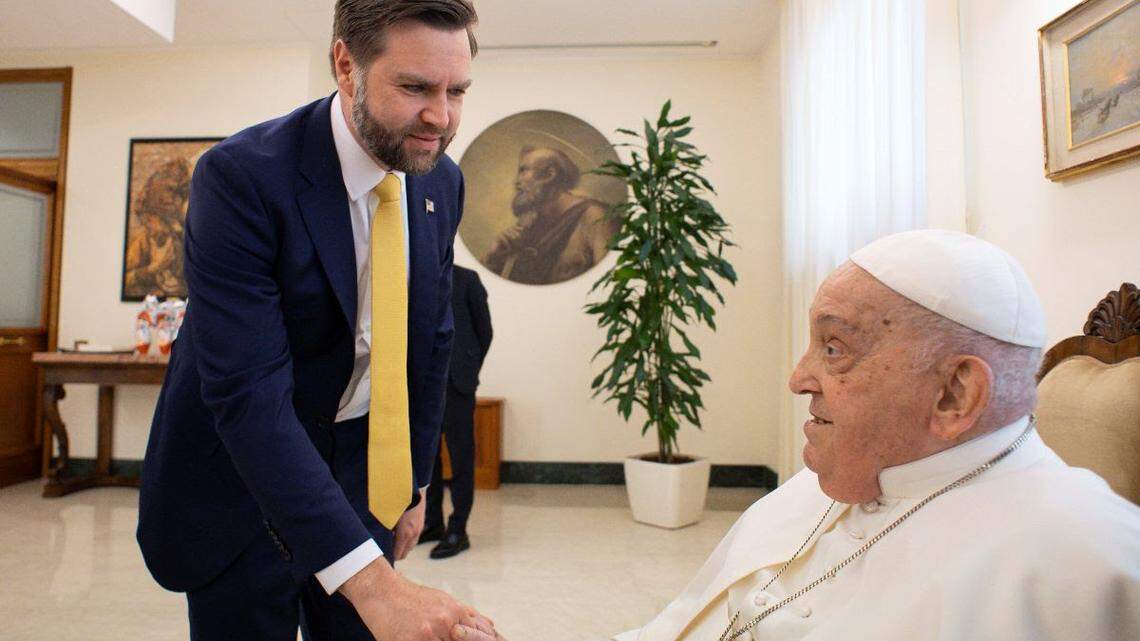 Vice President JD Vance met with Pope Francis on Easter Sunday.