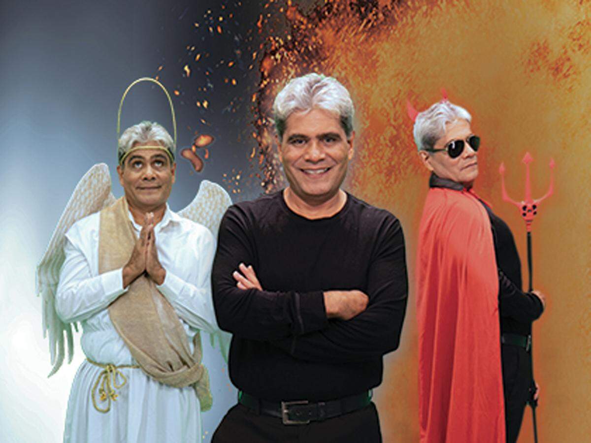 Jairo “Chocolate” en '50 regresiva' en el Teatro Trail.