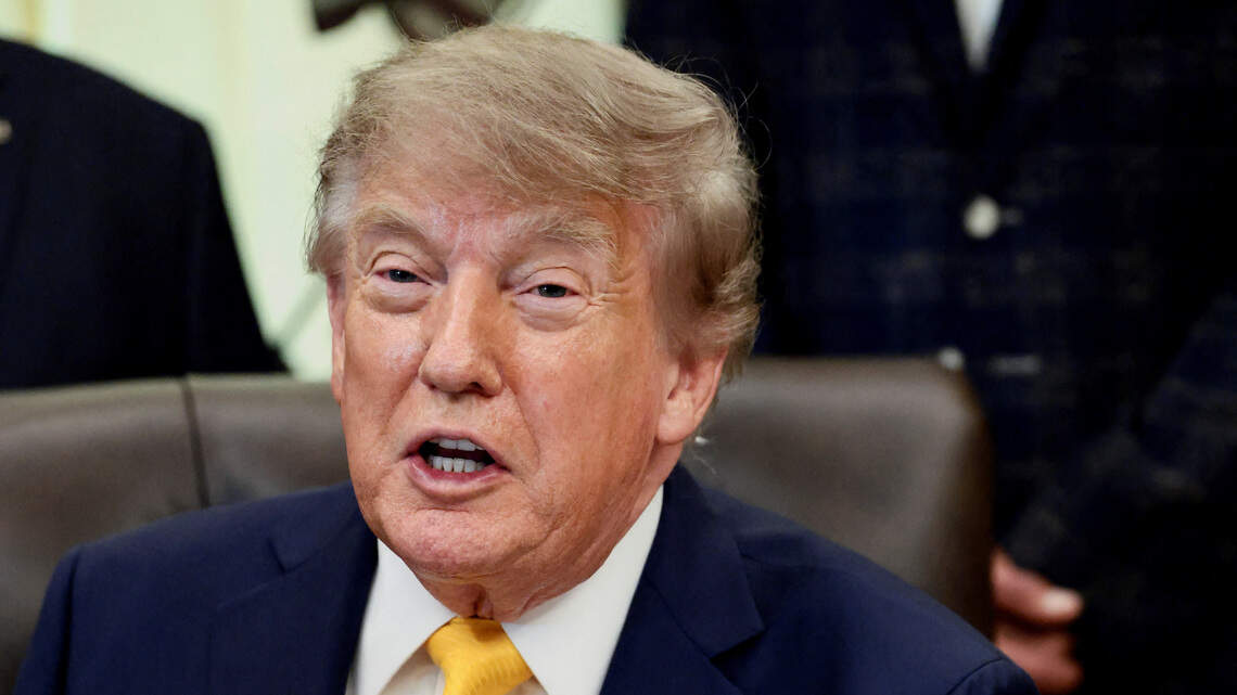 Trump publica un mapa en el que la bandera estadounidense cubre México, el Caribe y Canadá