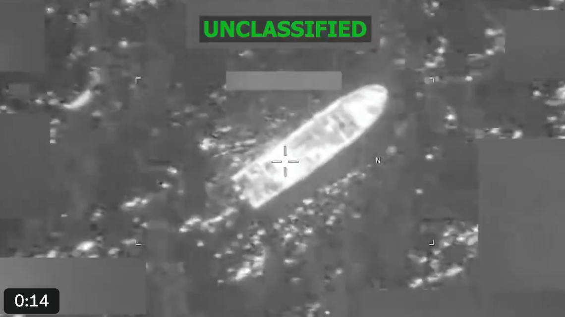 EEUU mata a tres presuntos narcos en ataque a barca en el Pacífico