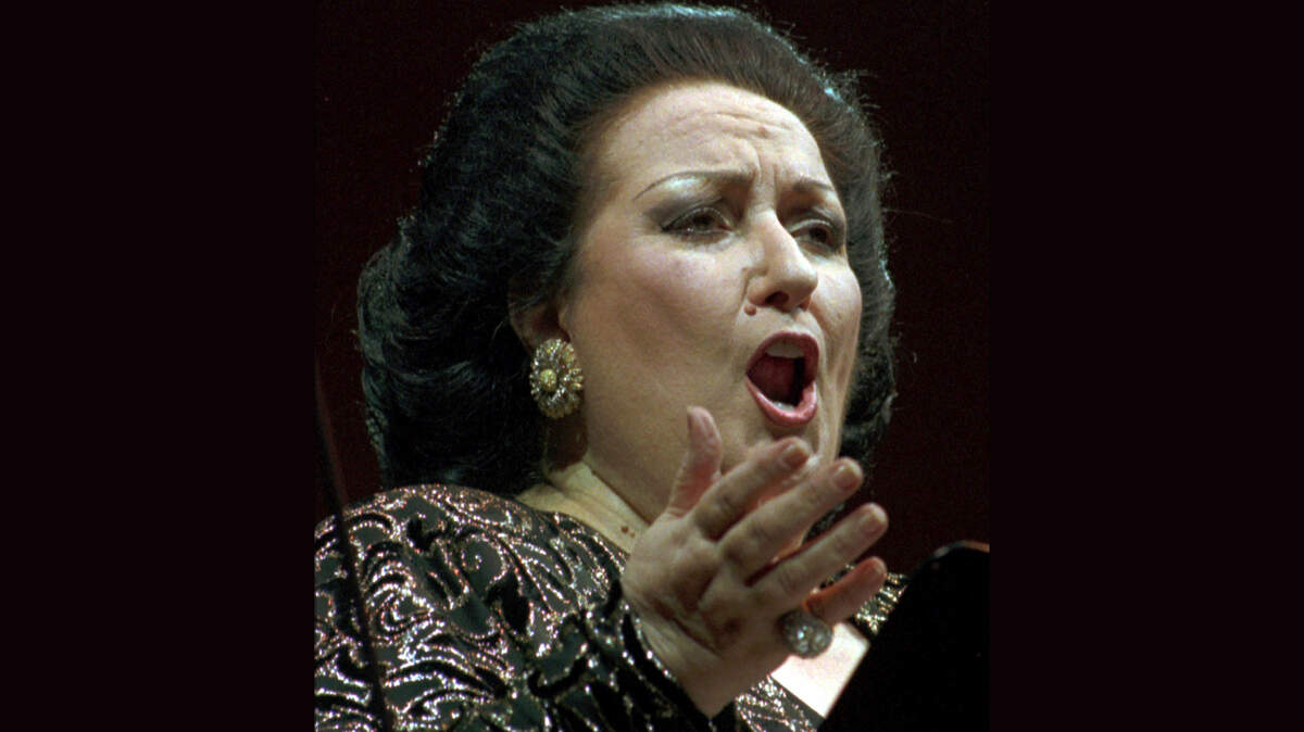Montserrat Caballé.