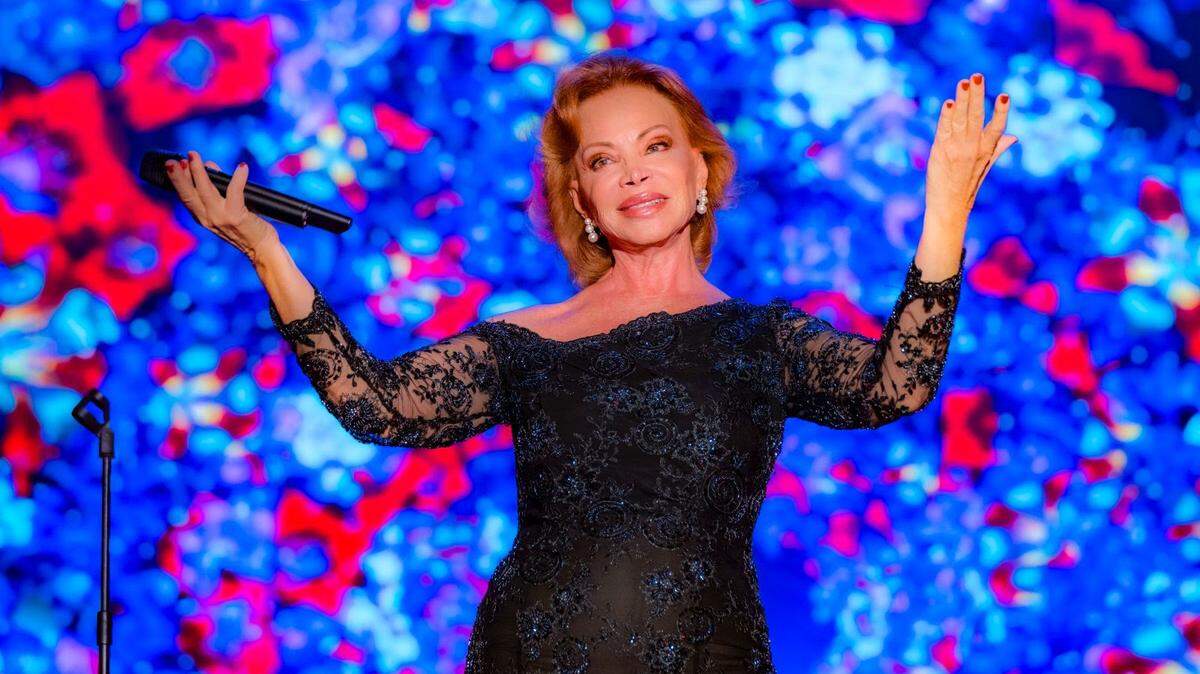 La cantante española Paloma San Basilio en su última gira ‘Gracias”