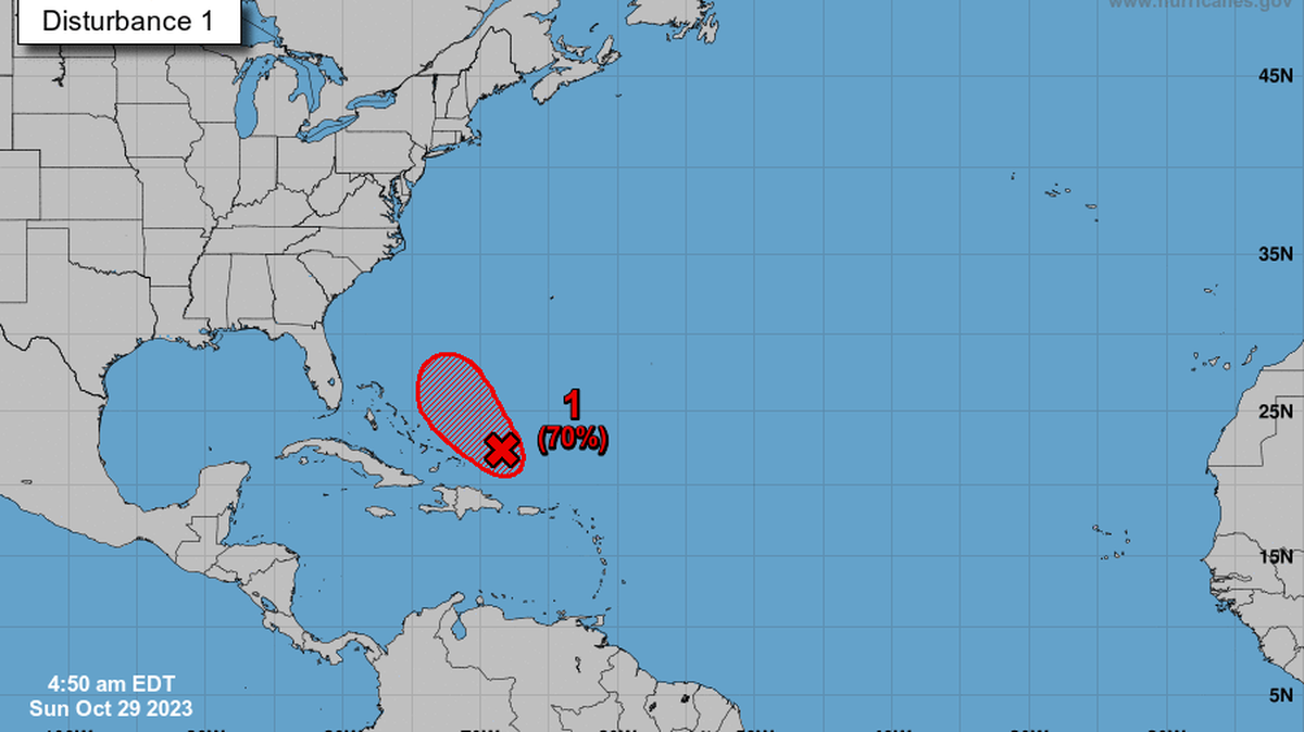 La tormenta tropical Vince podría formarse y esto es lo que pronostican los meteorólogos.