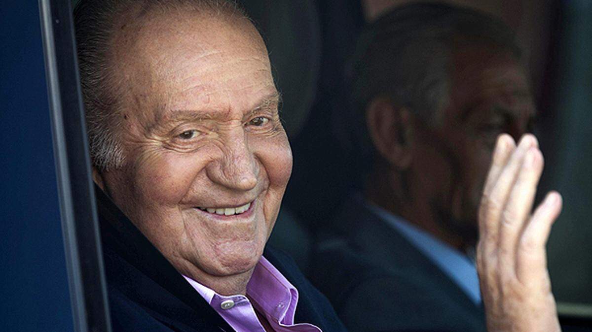 El rey Juan Carlos de España.