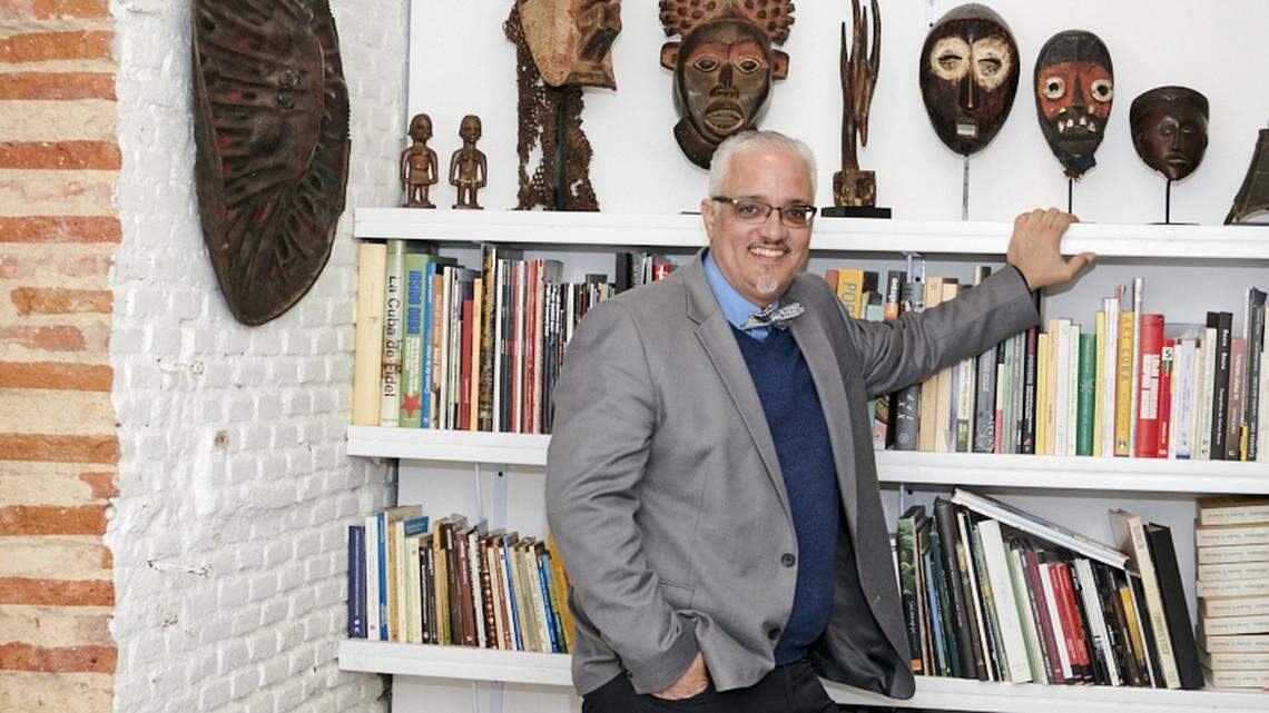 Enrique del Risco, autor de la novela “Turcos en la niebla”, ganadora en 2018 del XX Premio Unicaja de Novela Fernando Quiñones.