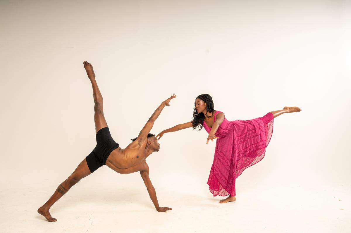 Clinton Harris y Sierra Taylor en “Touch Me One Last Time,” coreografía de Kashia Kancey. 