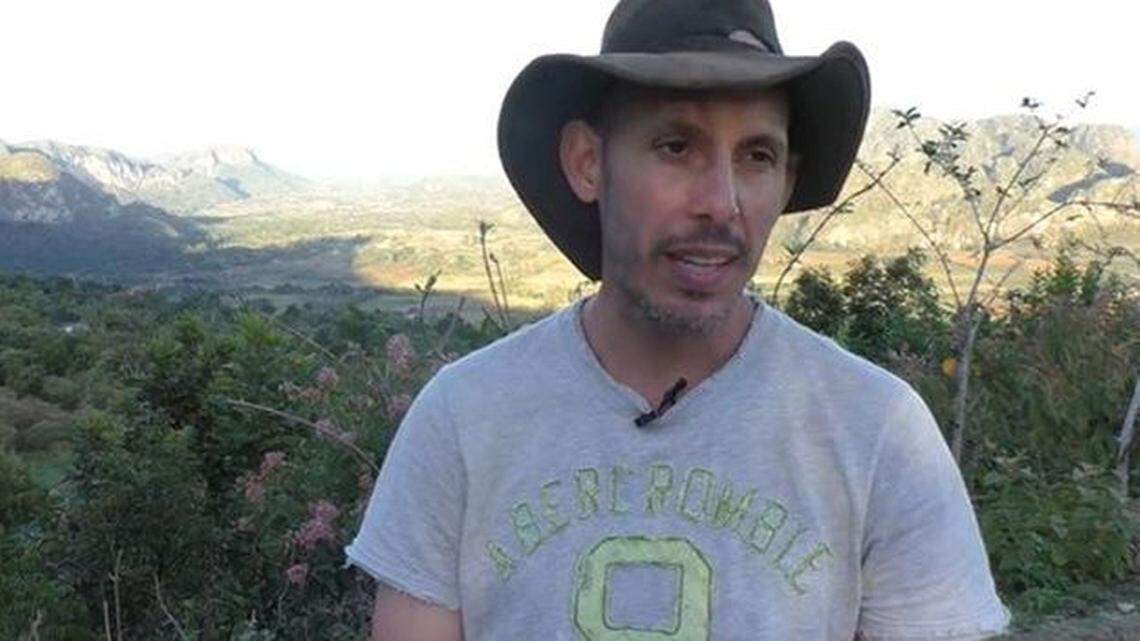 Cuban biologist Ariel Ruiz Urquiola was freed Tuesday, July 3, 2018, from a Cuban prison after spending more than two weeks on a hunger strike to protest his one-year prison sentence for allegedly “disrespecting” a forest ranger.
