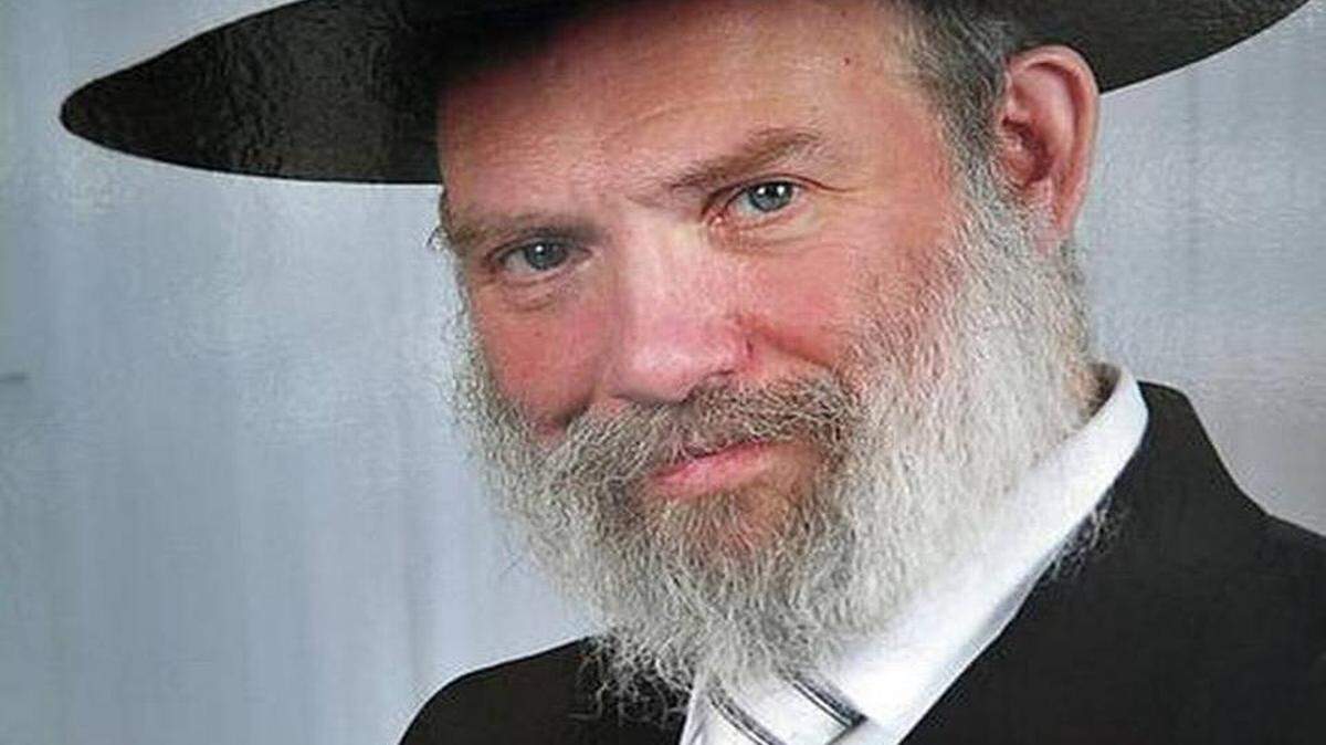El rabino Joseph Raksin.