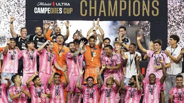 Messi anota su gol 100 y consigue otro título con el Inter Miami que gana su primera Campeones Cup