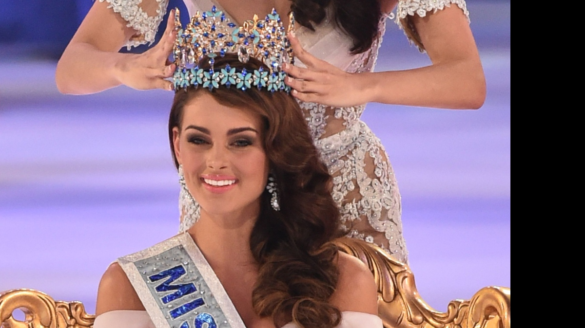 La nueva Miss Mundo, la sudafricana Rolene Strauss, de 22 años, este domingo en Londres. 
