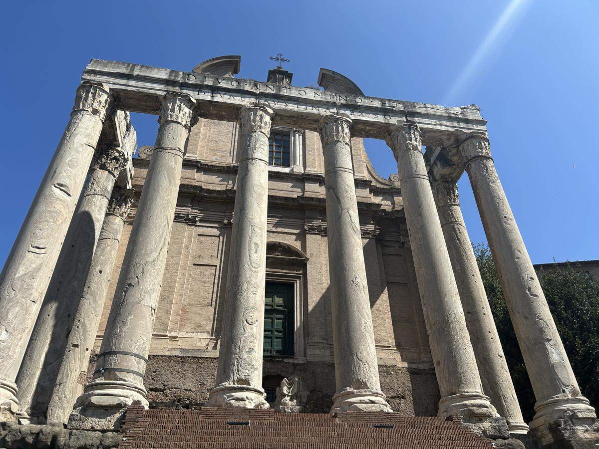 Ruina del Foro Romano. 