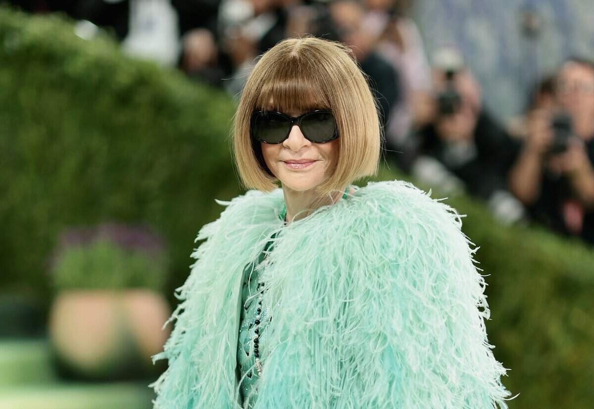 NEW YORK, NEW YORK - MAY 04:  Anna Wintour attends the 2026 Met Gala celebrating "Costume Art" at the Metropolitan Museum of Art on May 04, 2026 in New York City. (Photo by Dimitrios Kambouris/Getty Images for The Met Museum/Vogue)