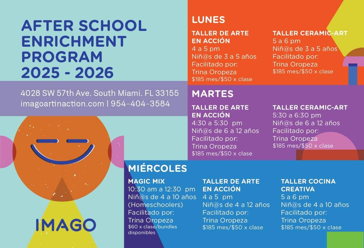 Ya está aquí el “After School Enrichment Program” de Imago.