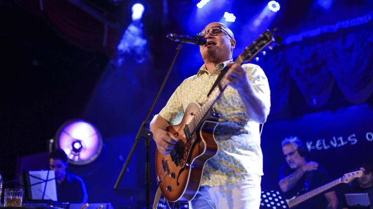 En sus recitales, el músico tiene para desplegar un rosario de canciones potentes, que compuso en su etapa con Habana Abierta.