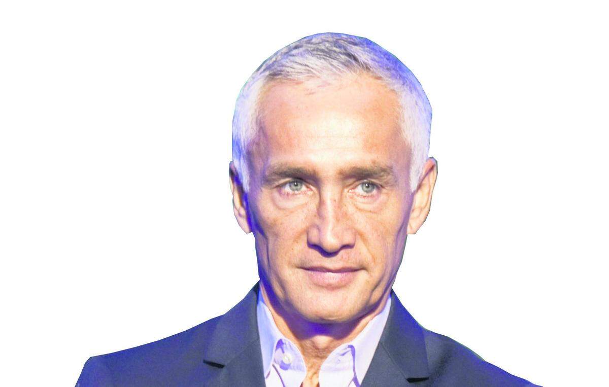 FILE -- Jorge Ramos, the longtime news anchor for Univision, in Doral, Fla., Oct. 15, 2013. Sometimes dubbed the Walter Cronkite of Spanish-language TV, Ramos now anchors broadcasts for Fusion, a English-language spinoff network which Univision hopes will reach a more acculturated audience of young Latinos. (Cindy Karp/The New York Times)