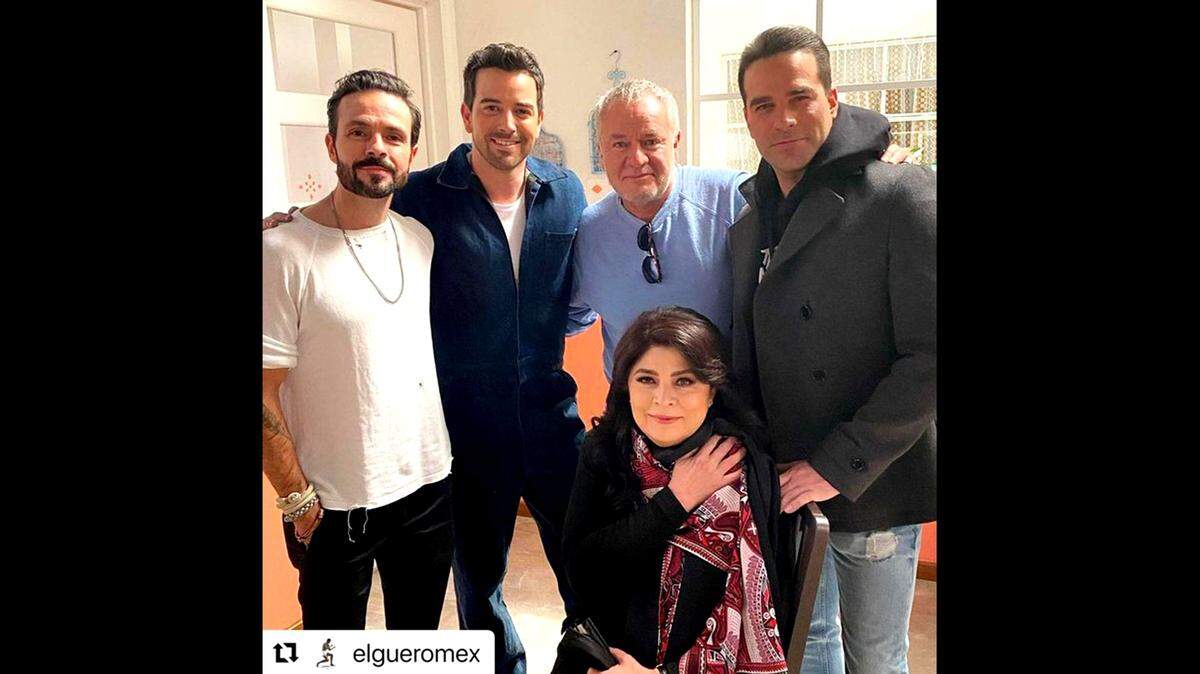 Victoria Rufo, José María Torre, Mane De la Parra, José Alberto Castro y Alejandro Nones.