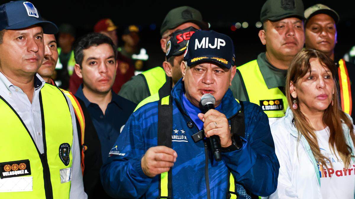 Foto de archivo. El titular de Interior de Venezuela, Diosdado Cabello, informó el miércoles sobre la detención de un segundo supuesto agente de la Administración para el Control de Drogas de Estados Unidos (DEA).