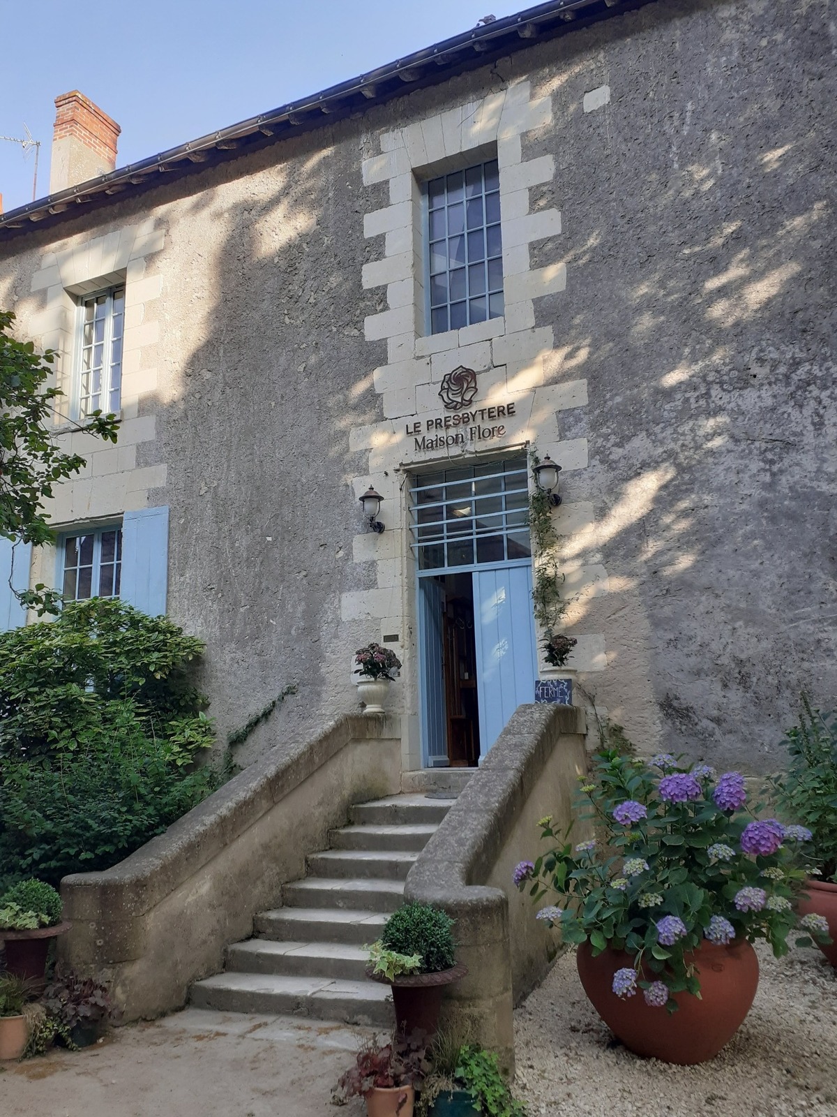 La Maison Flore de Chédigny, antiguo Presbiterio.
