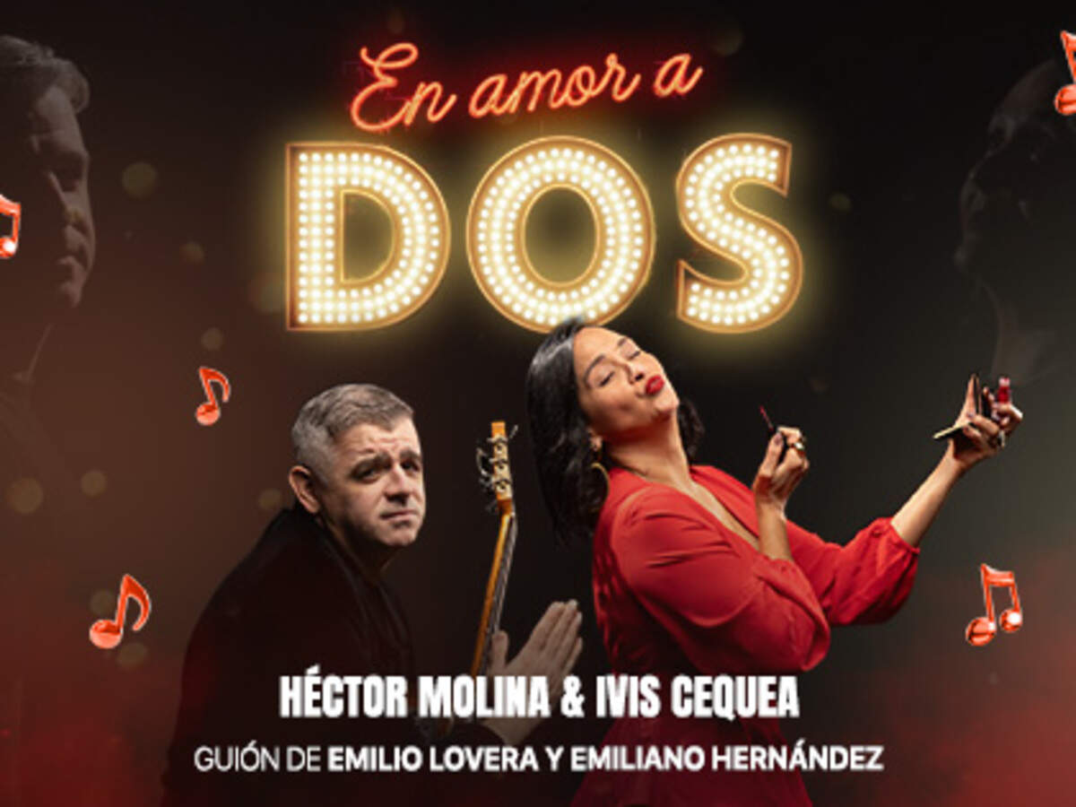 Música, teatro, comedia “En amor a dos” en el Teatro Trail.