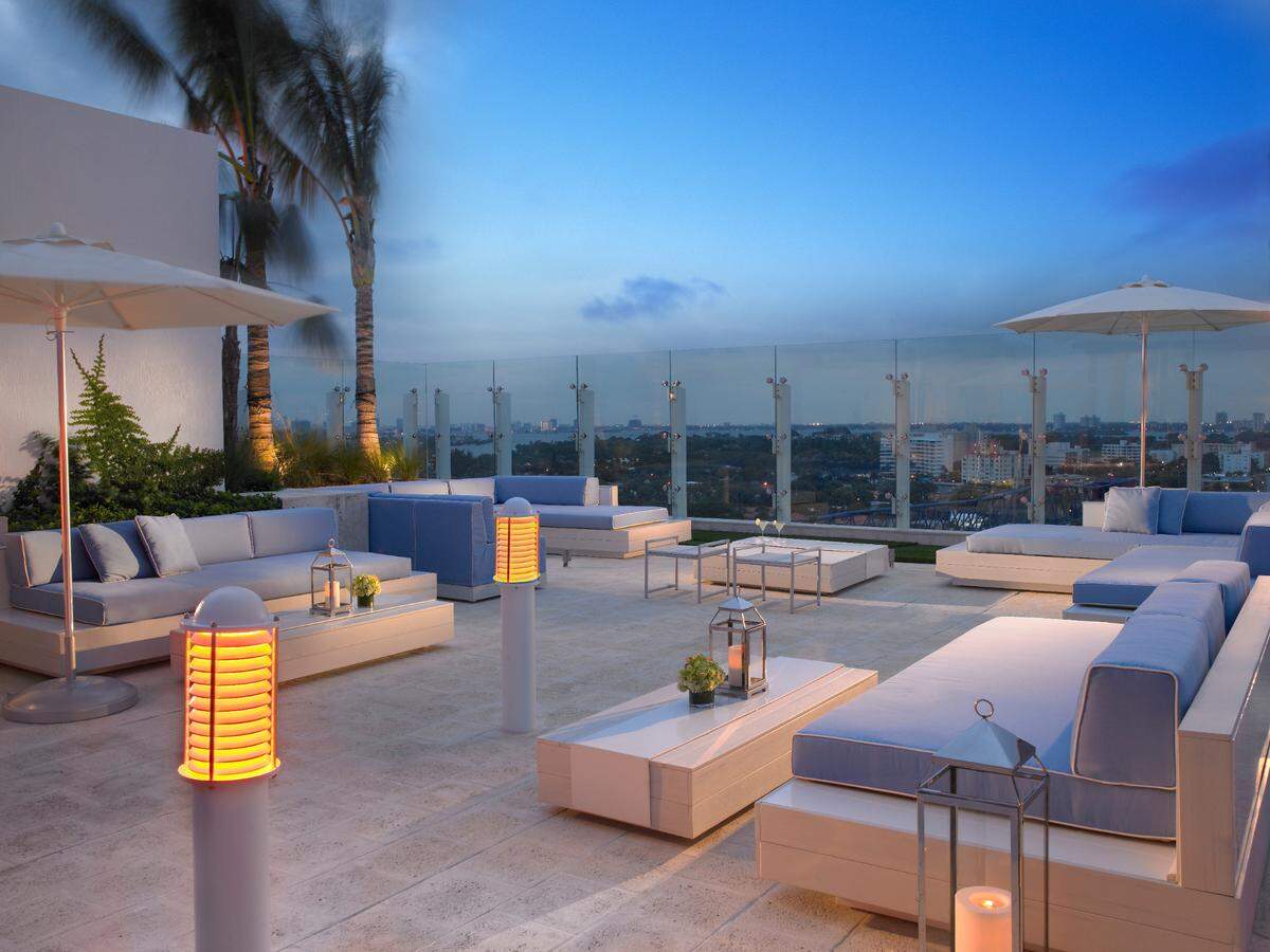 La extraordinaria azotea del Grand Beach Hotel Surfside.