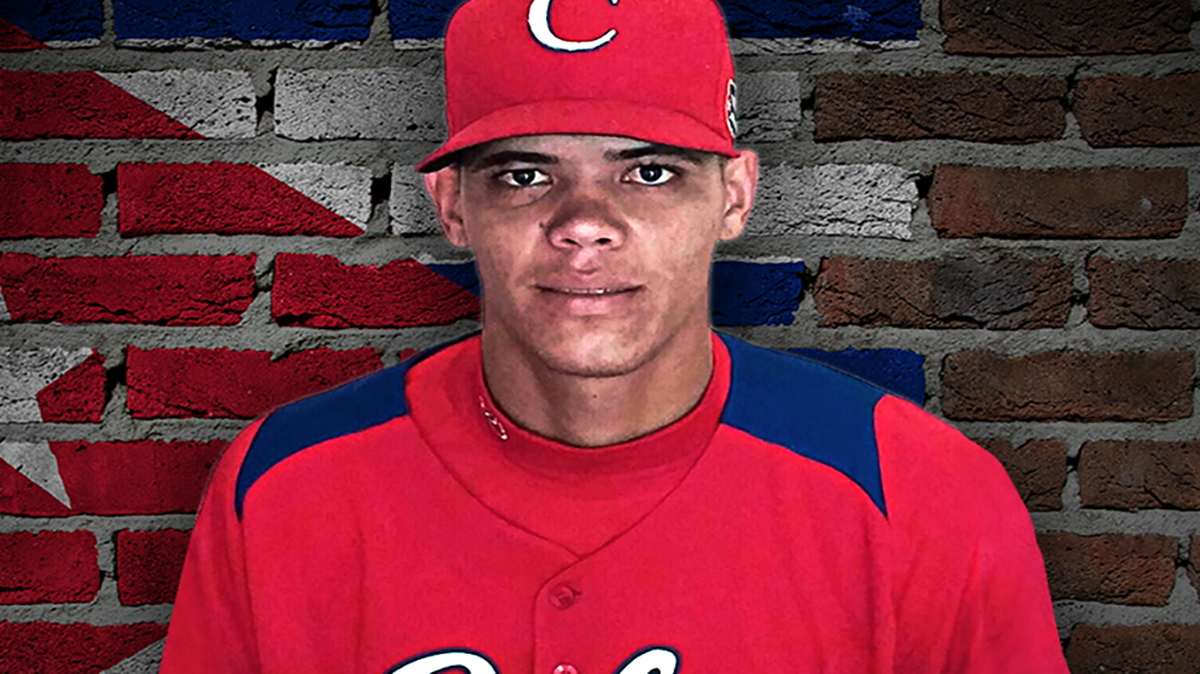 Con 21 años, el lanzador Yoan López trabajó durante tres temporadas con el equipo de la Isla de la Juventud en la liga cubana.