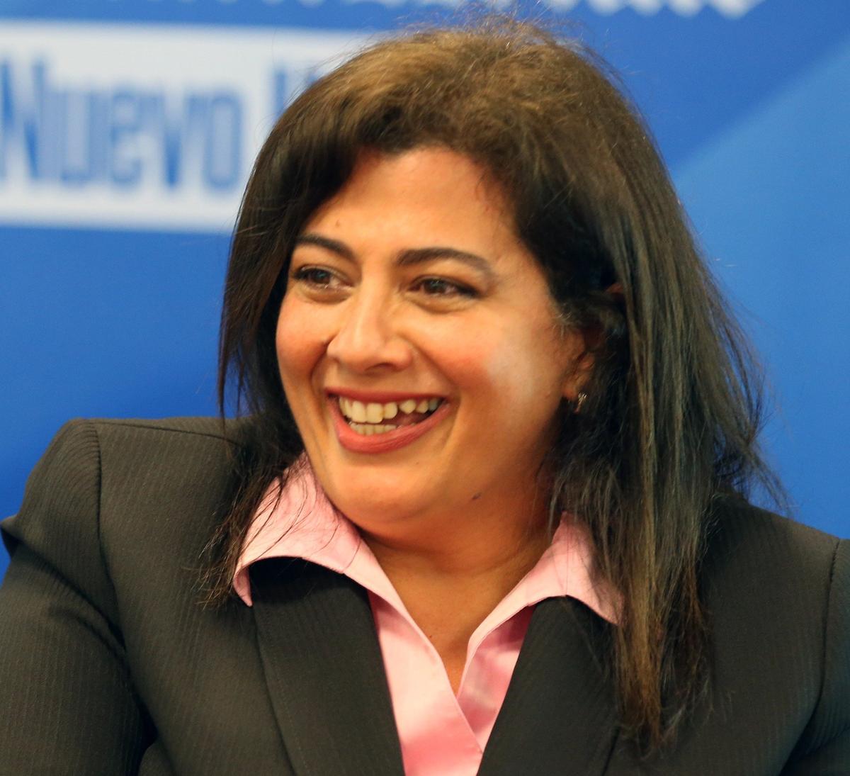 Zoraida Barreiro, candiata a la Comisión de Miami-Dade por el Distrito 5, en una reunión con la Junta Editorial del Miami Herald en abril del 2018.