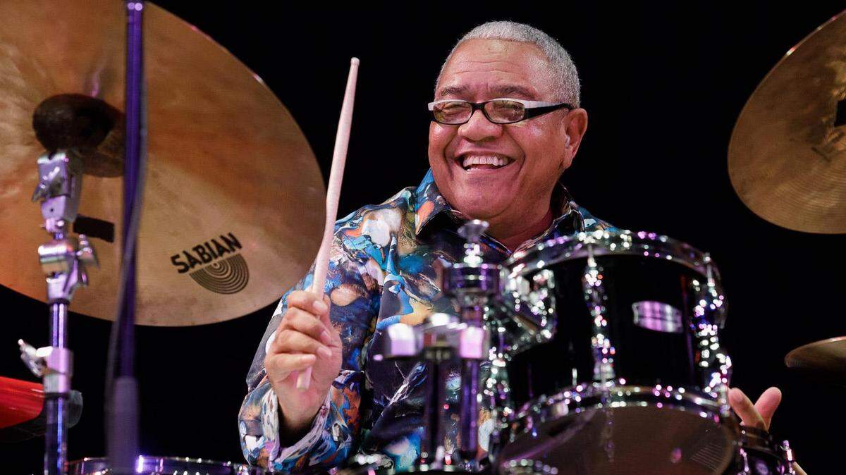 El mítico baterista Ignacio Berroa. 