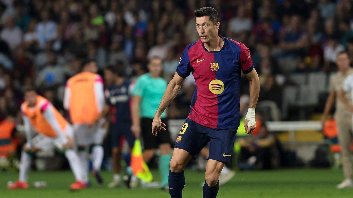 Con gol de Robert Lewandowski, Barcelona derrotó 1-0 a Getafe y alcanzó este miércoles su séptima victoria consecutiva en la liga española.