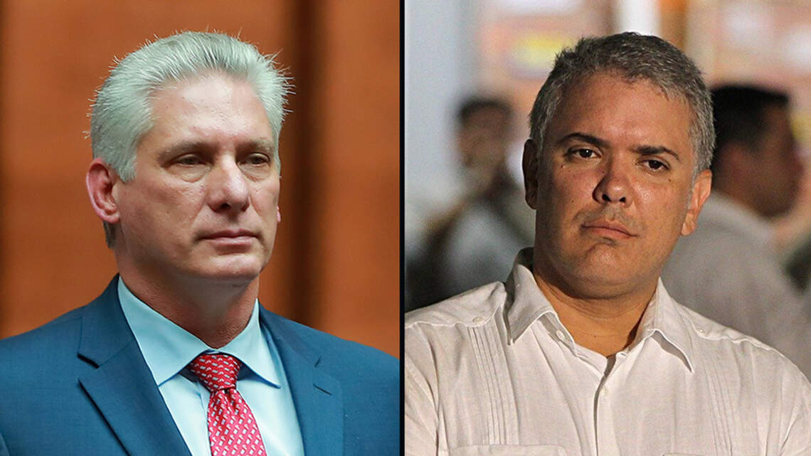 Colombia expulsa a diplomático cubano en medio de protestas