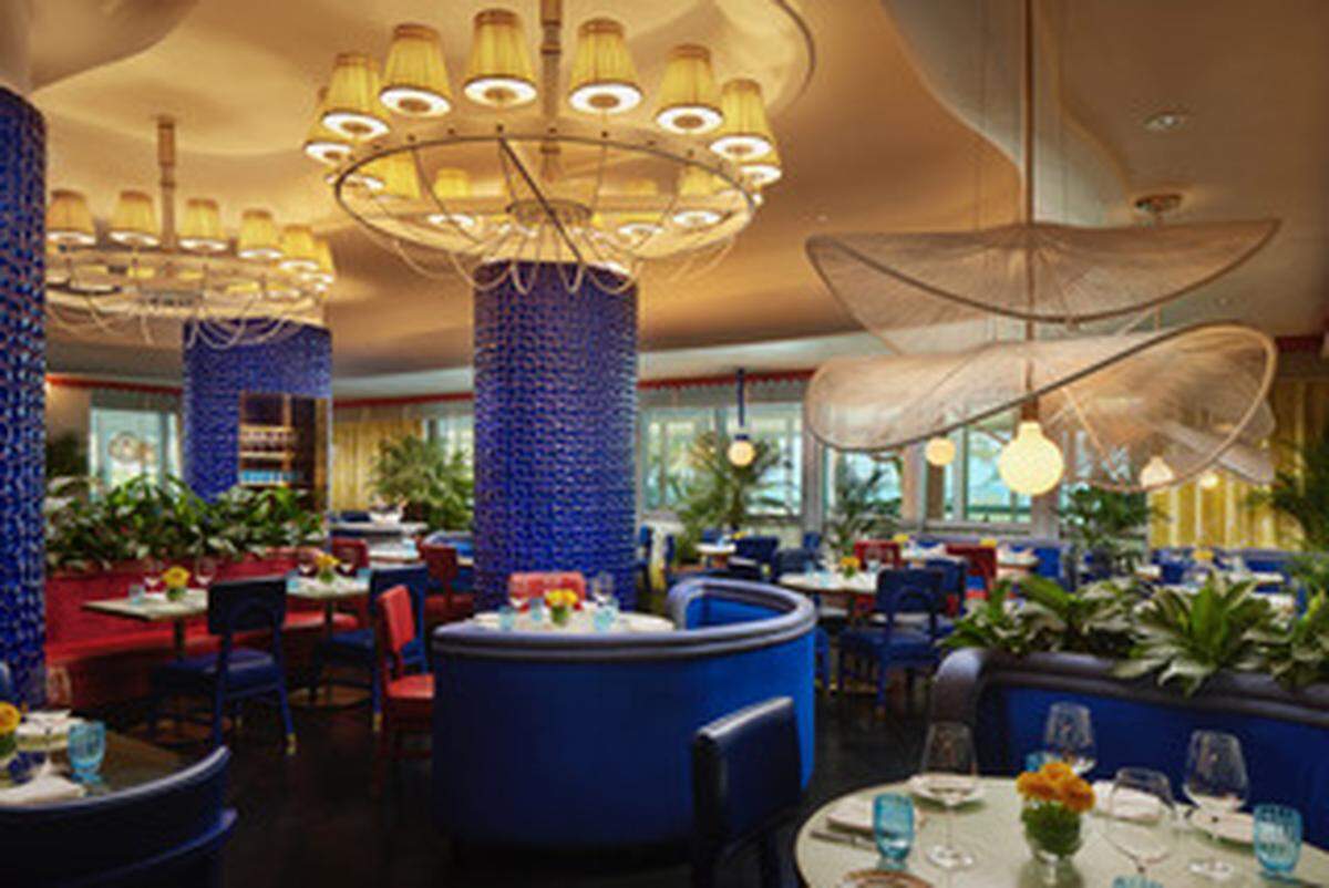 En el emblemático hotel Fontainebleau Miami Beach,&nbsp;se encuentra Mirabella, conocido restaurante de cocina italiana costera. 
