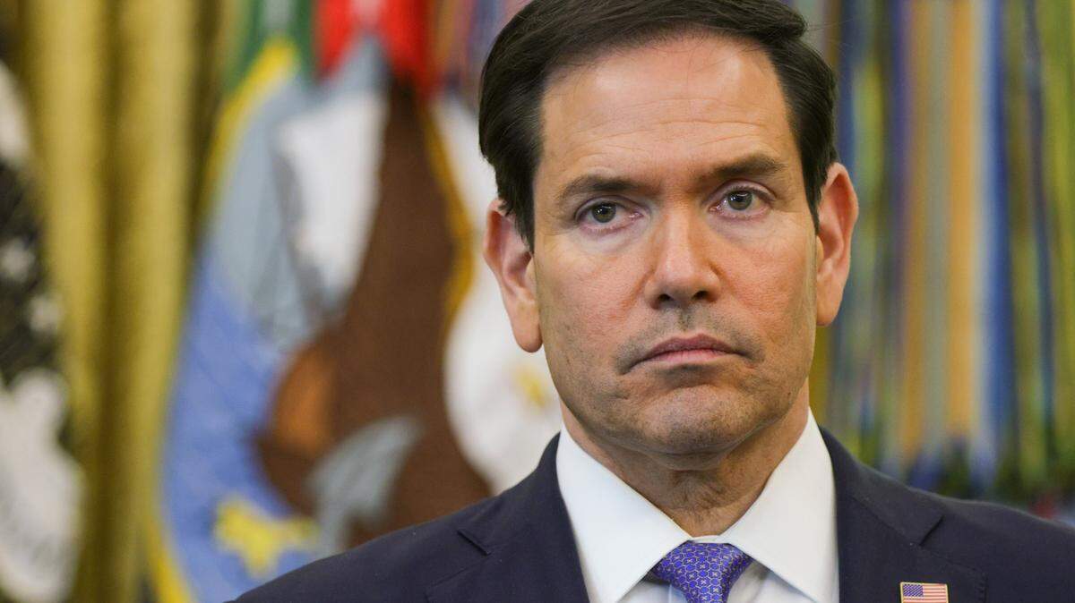 WASHINGTON, DC - APRIL 23: U.S. Secretary of State Marco Rubio attends a meeting in the Oval Office of the White House on April 23, 2026 in Washington, DC. Trump announced that the Israel-Lebanon ceasefire has been extended by three weeks amid U.S.-brokered peace talks. (Photo by Alex Wong/Getty Images)
