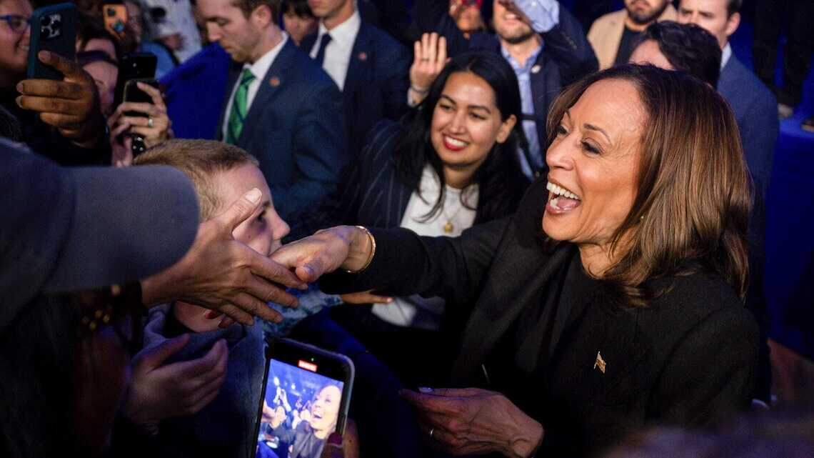 Kamala Harris hace campaña en Georgia con Barack Obama y Bruce Springsteen